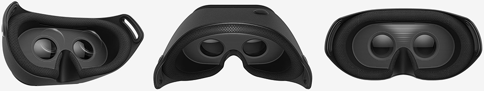 допустимое отклонение между изогнутостью линз A и B очков виртуальной реальности Xiaomi VR Play 2 составляет менее, чем 0.01мм